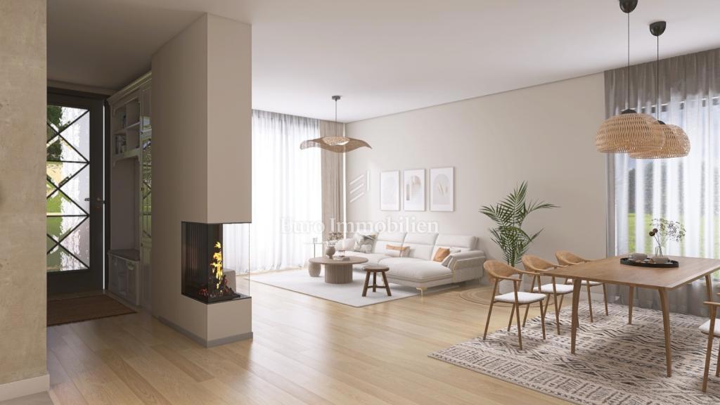 Reka, Hreljin – novo stanovanje z vrtom