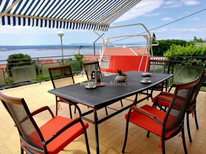 Crikvenica, Dramalj, hiša z 2 stanovanjema, pogled na morje