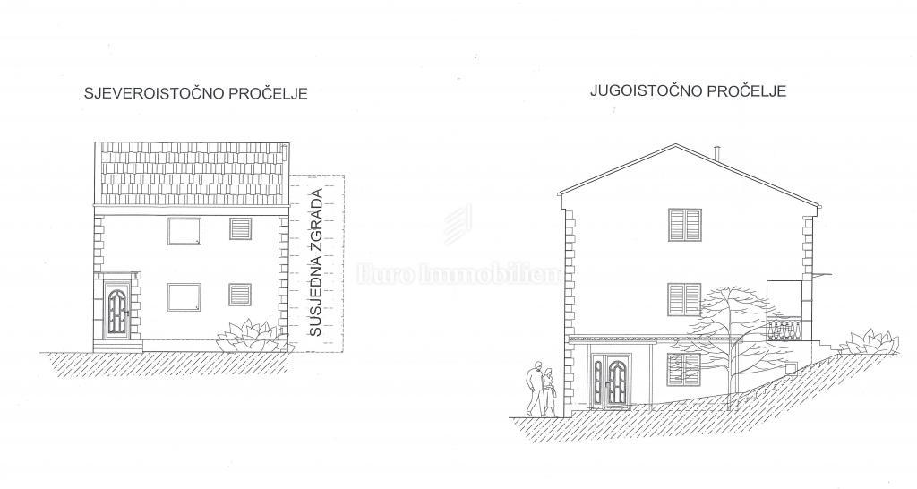 Hiša s tremi apartmaji na top lokaciji