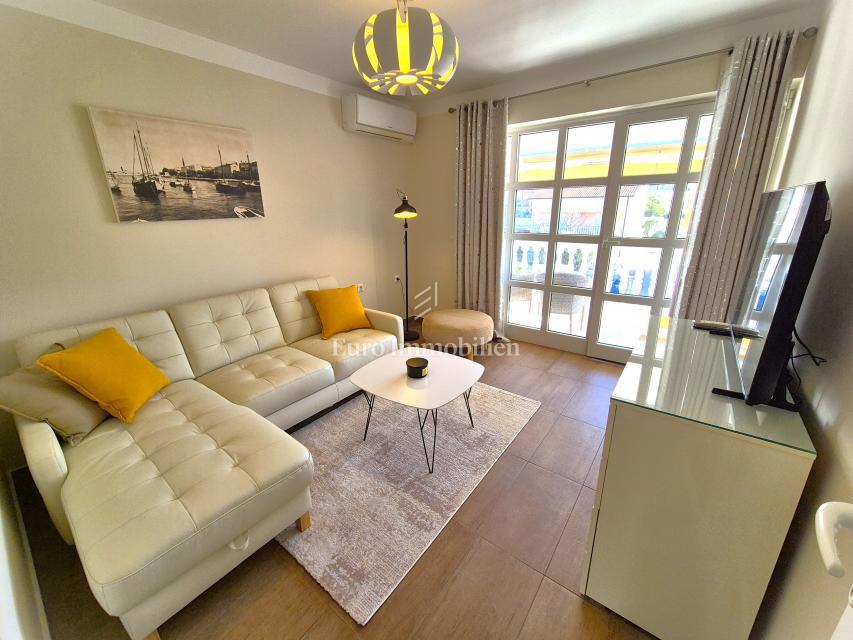 Malinska, opremljeno stanovanje z dvema spalnicama