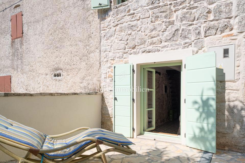 Očarljiva kamnita hiša v bližini Svetvinčenta