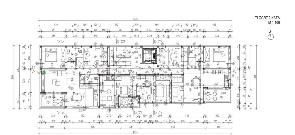 Tar - novo stanovanje v stavbi z dvigalom na mirni lokaciji