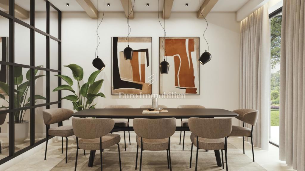 Šilo - vila z ogrevanim bazenom, 200 m od morja