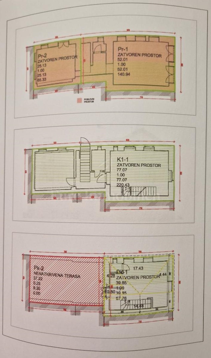 Pirovac - hiša z apartmajem in poslovnim prostorom