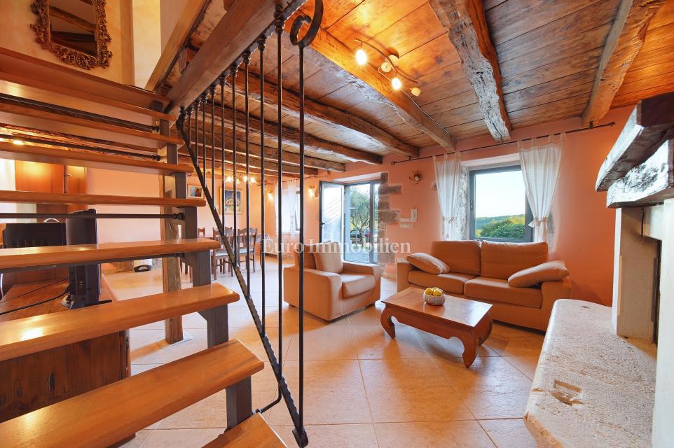 Istra - posestvo s štirimi kamnitimi hišami