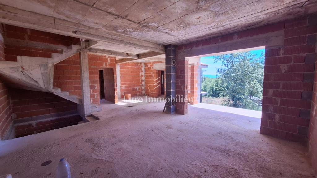 Otok Krk - hiša s panoramskim pogledom na morje