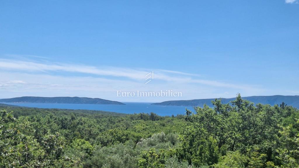 Otok Krk - hiša s panoramskim pogledom na morje