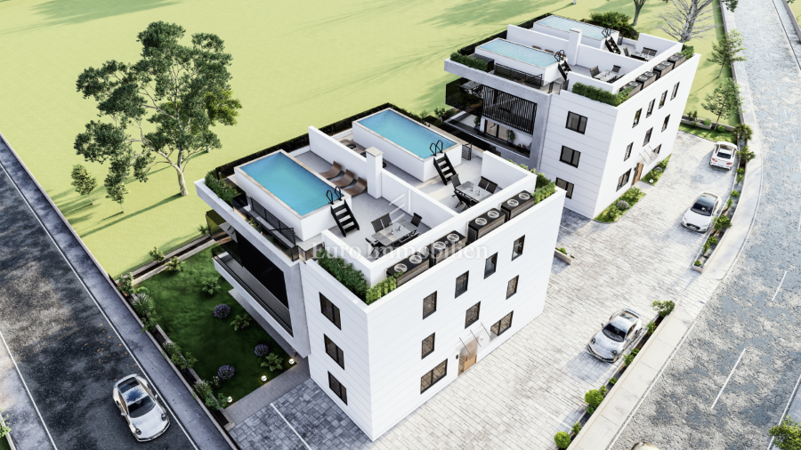 Moderni apartma z vrtom, novogradnja na otoku Krku