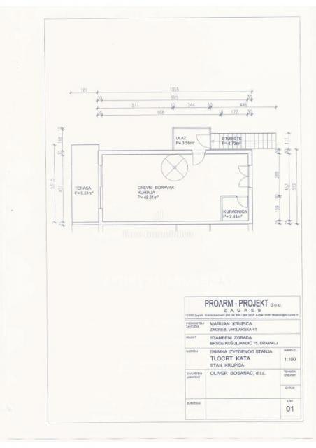 Dramalj - stanovanje 100 m2 z dvoriščem
