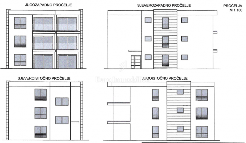 Novi Vinodolski - apartma v novogradnji, 1. nadstropje