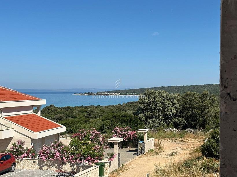 Novalja - stanovanje v novi stavbi s pogledom na morje