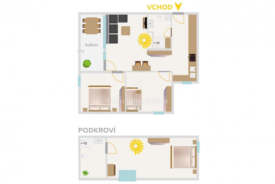 Pag, Povljana, Stanovanje v prvi vrsti ob morju