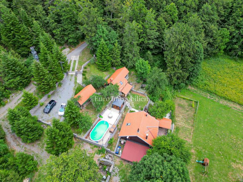 Edinstvena Posest z Bazenom v Naravnem Parku