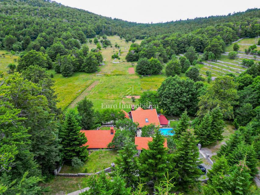 Edinstvena Posest z Bazenom v Naravnem Parku