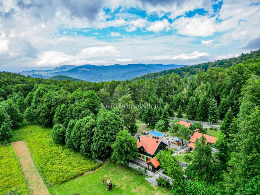 Edinstvena Posest z Bazenom v Naravnem Parku