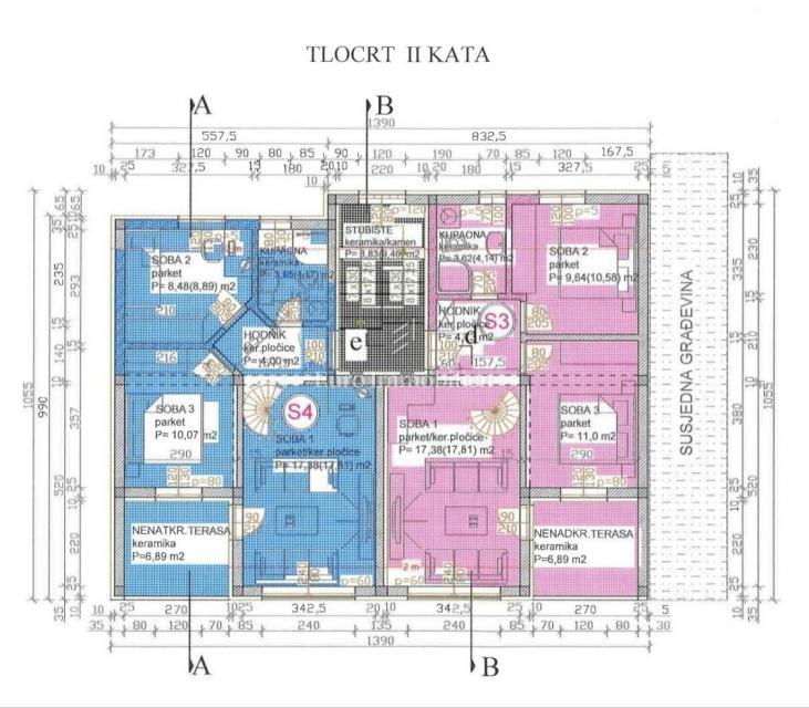 Crikvenica, Dvoetažno stanovanje blizu morja