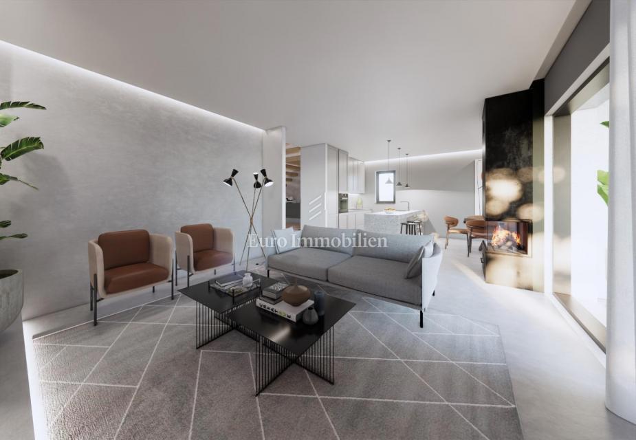 Vila z bazenom in pogledom na morje - mesto Krk