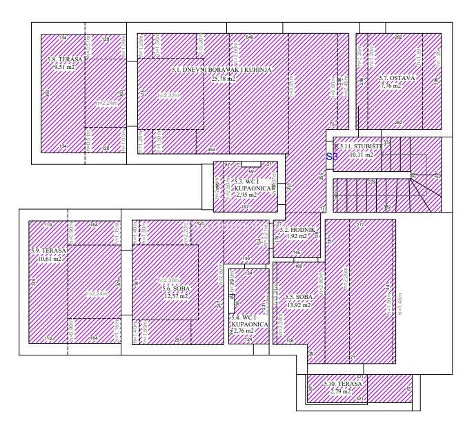 Penthouse s pogledom na morje - Pag