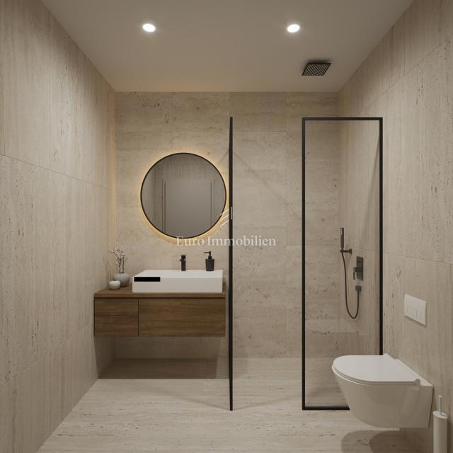 Peroj, novogradnja – stanovanje v pritličju z vrtom