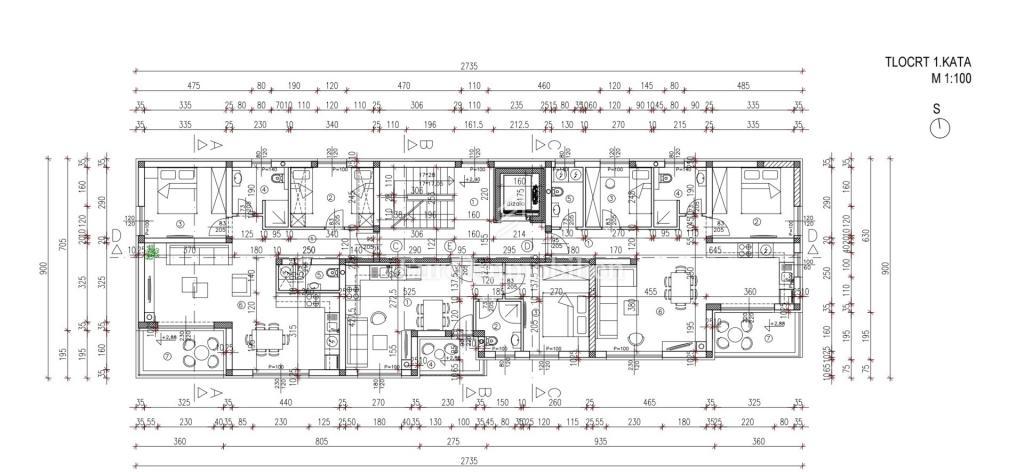 Istra, Tar - novo stanovanje na mirni lokaciji, 3 km od morja