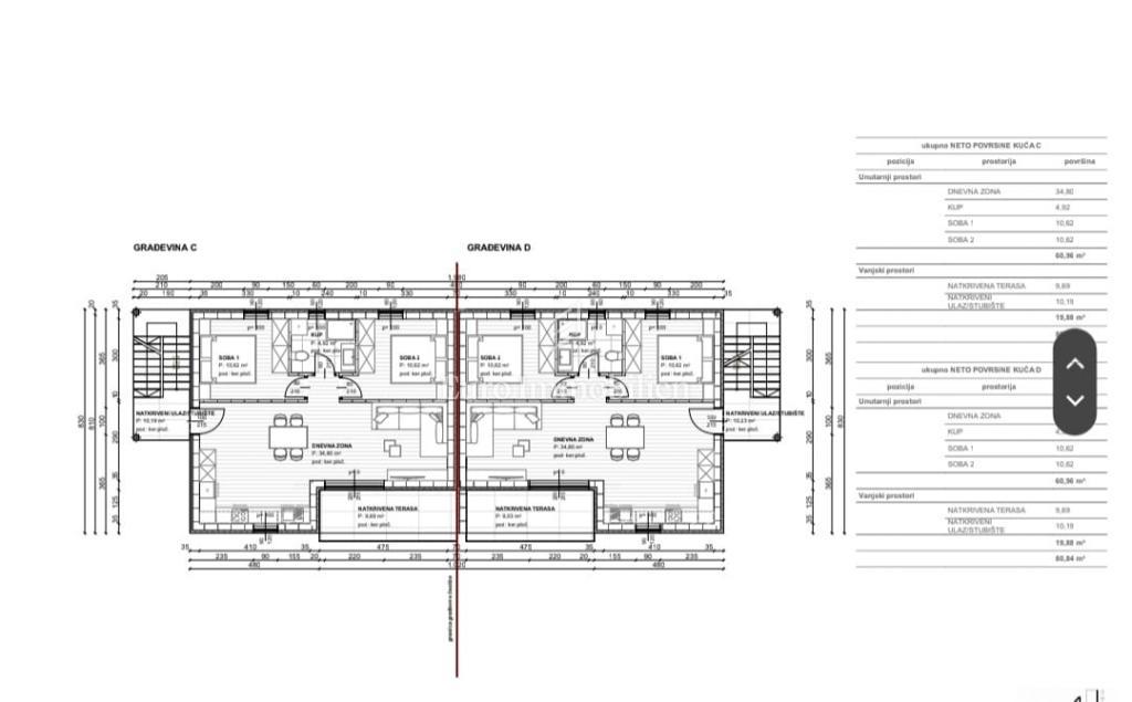 Apartma v novogradnji na otoku Krku