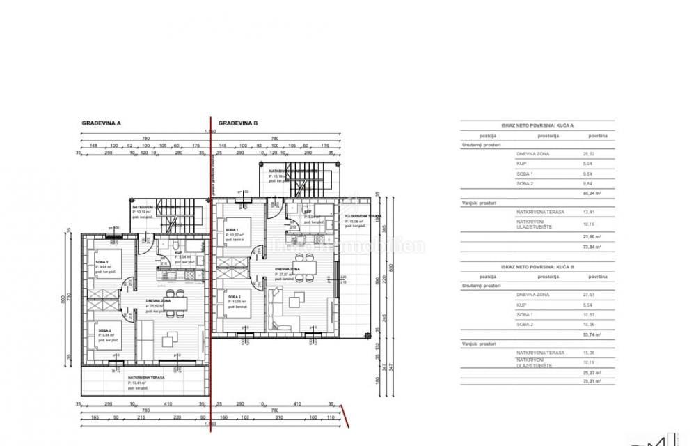 Apartma v novogradnji na otoku Krku