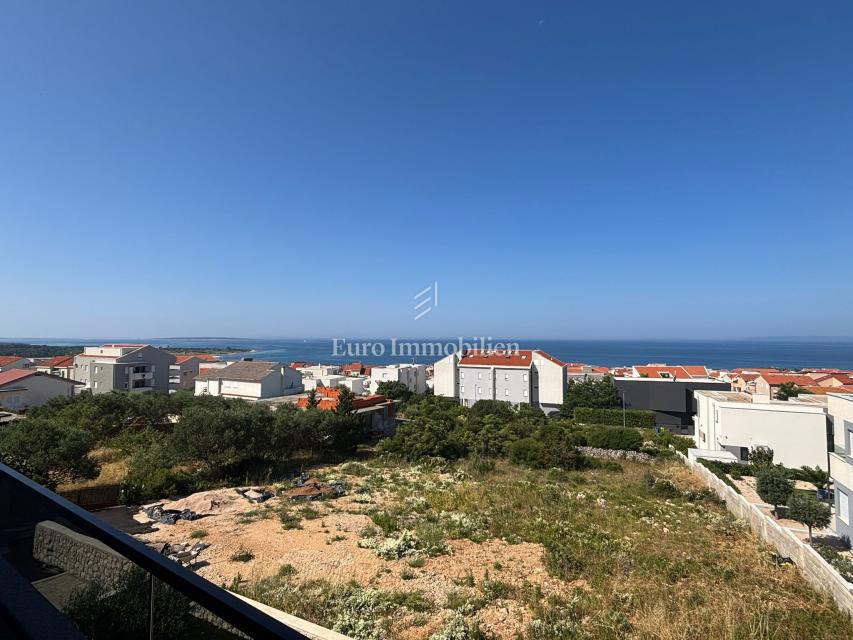 Novalja - apartma s panoramskim pogledom na morje