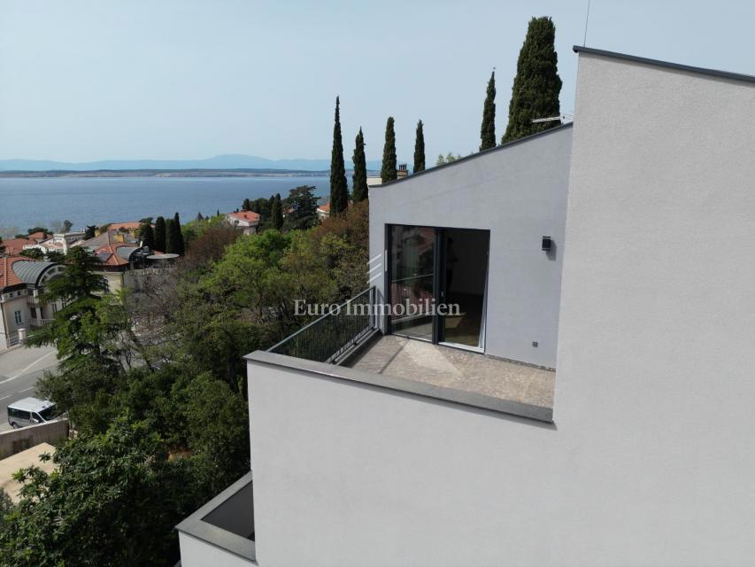 Crikvenica - moderno stanovanje s pogledom na morje