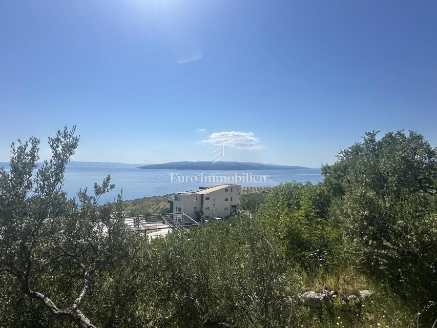 Makarska - gradbeno zemljišče s čudovitim razgledom