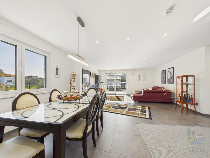 Moderna družinska hiša z ogrevanim bazenom