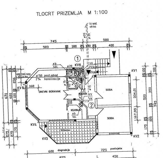 Novi Vinodolski hiša z bazenom