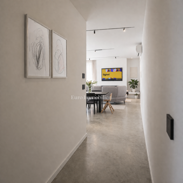 Istra, Labin - moderna enonadstropna hiša z vrtom