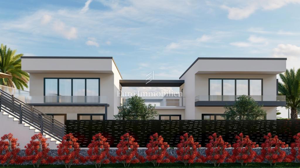  Krk - vila z bazenom in pogledom na morje