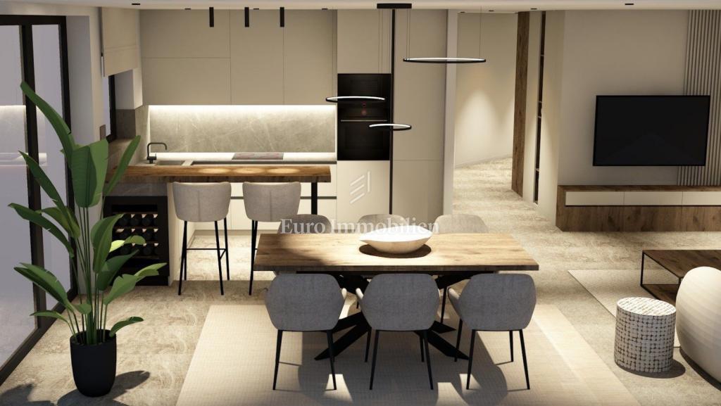 Luksuzno stanovanje, novogradnja, mesto Krk