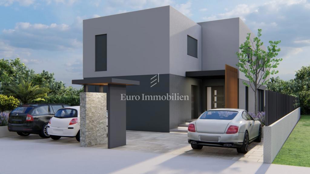 Dvoetažni apartmaji v bližini morja - novogradnja v Privlaki