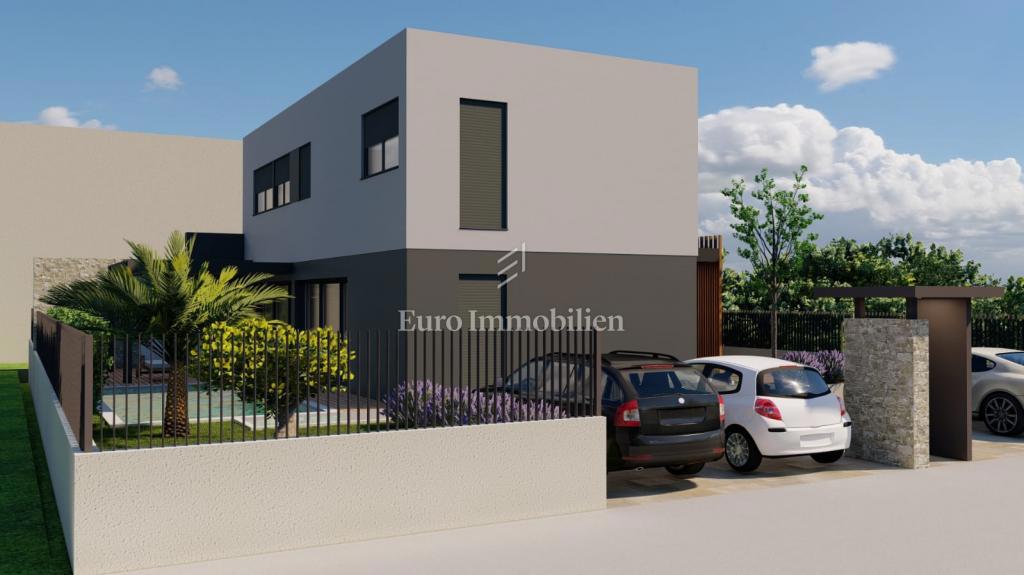 Dvoetažni apartmaji v bližini morja - novogradnja v Privlaki