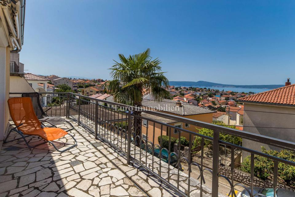 Selce apartma s pogledom na morje