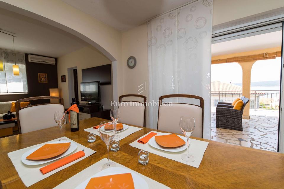 Selce apartma s pogledom na morje