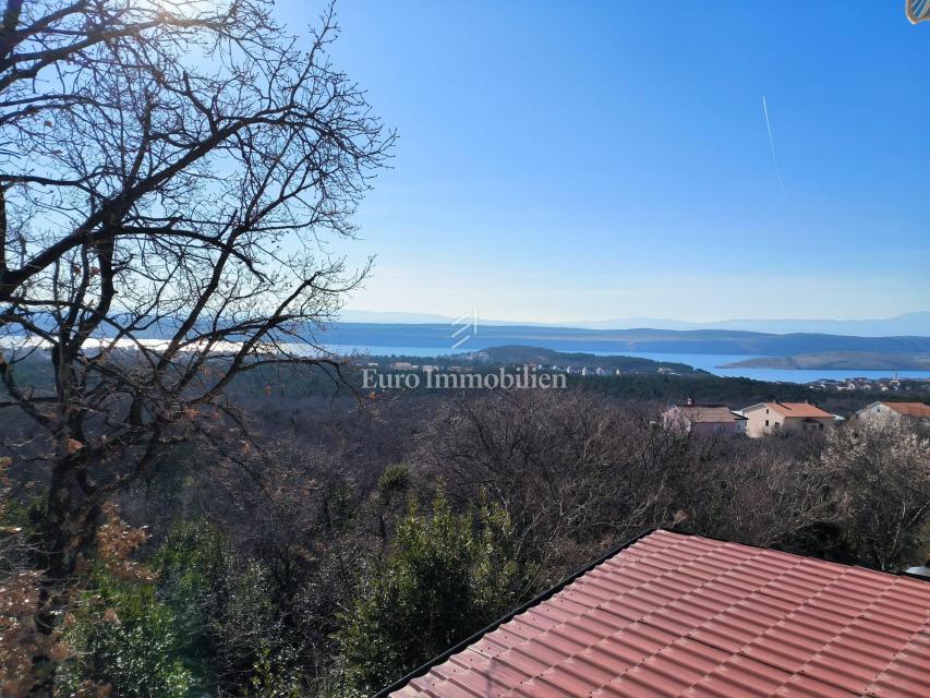 Jadranovo - apartma s pogledom na Krk in celotno riviero