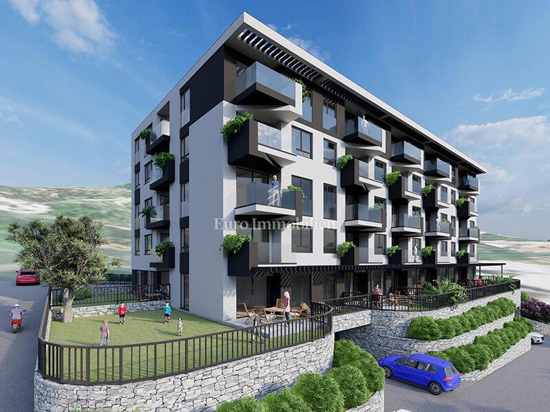 Makarska - dvosobno stanovanje v novogradnji