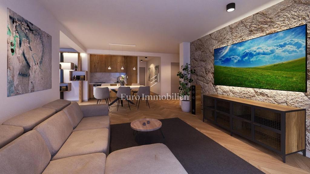 Pritlični apartma s parkiriščem 150 m od morja