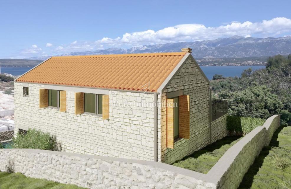 Vila z bazenom, 200 m od morja