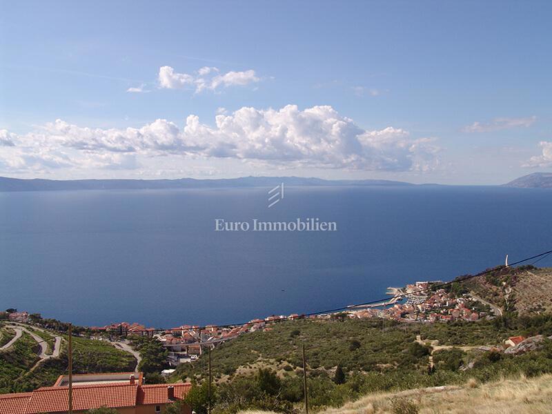 Podgora - gradbeno zemljišče s panoramskim razgledom