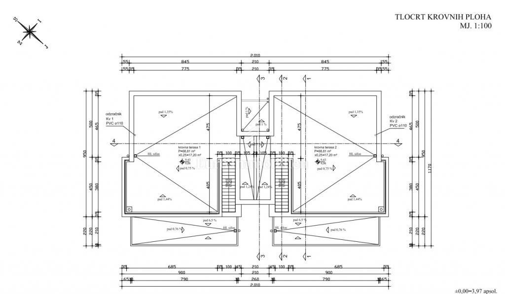 Dvosobni apartmaji z razgledom na morje, 200 m od morja