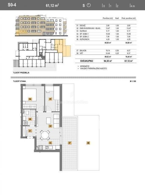 Stanovanje v novogradnji, Senj