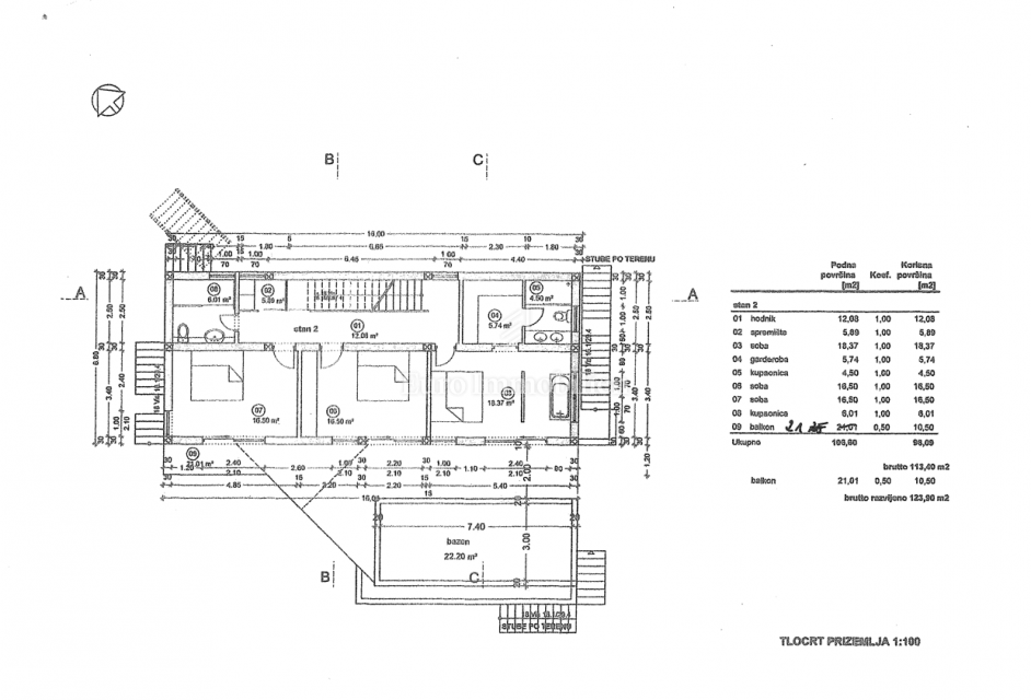 Crikvenica, luksuzna moderna hiša z bazenom