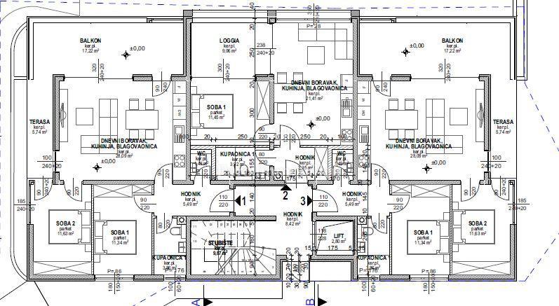 Apartmai v novi stavbi na mirni lokaciji - Pag