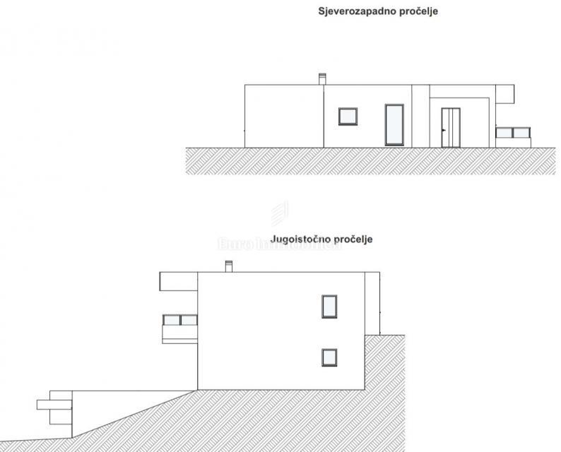 Lovran - moderna hiša z neskončnim bazenom