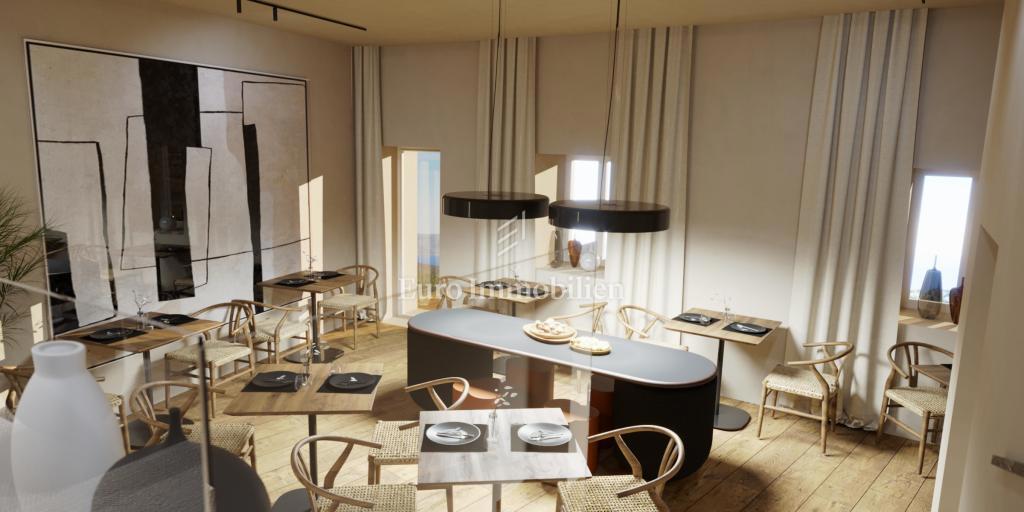 Labin - hiša s projektom in gradbenim dovoljenjem za hotel