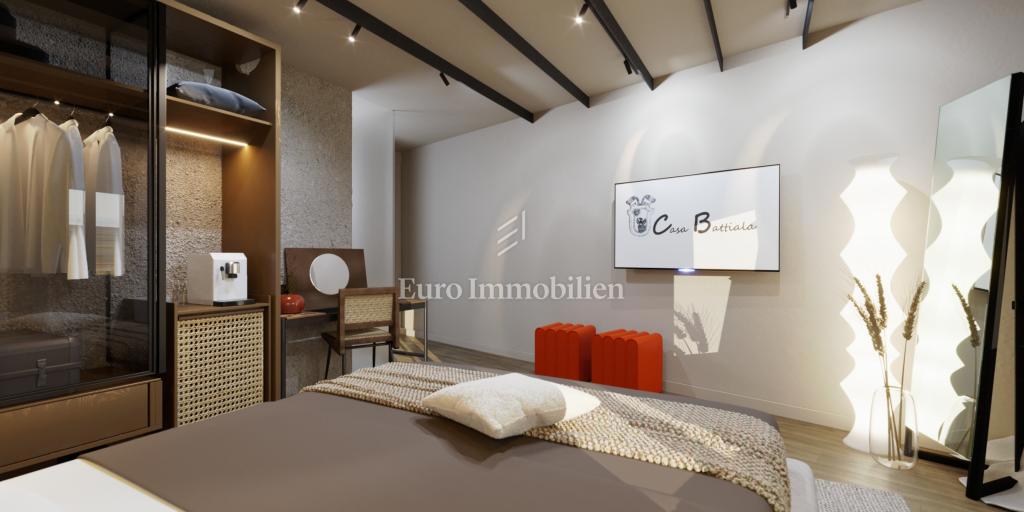 Labin - hiša s projektom in gradbenim dovoljenjem za hotel